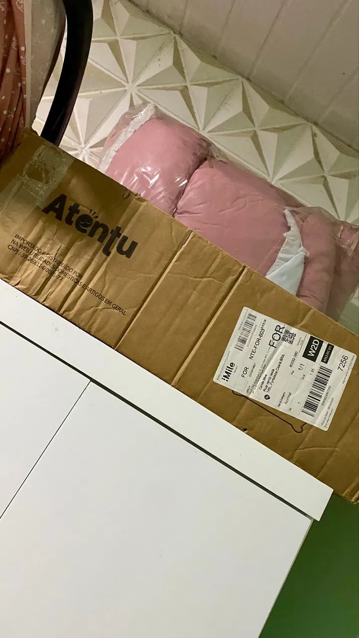 Cercadinho para bebê rosa