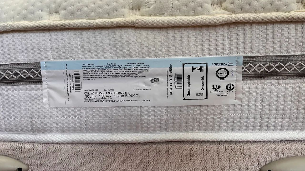 Cama de Casal ( Colchão + Box Bau) - Foto 4