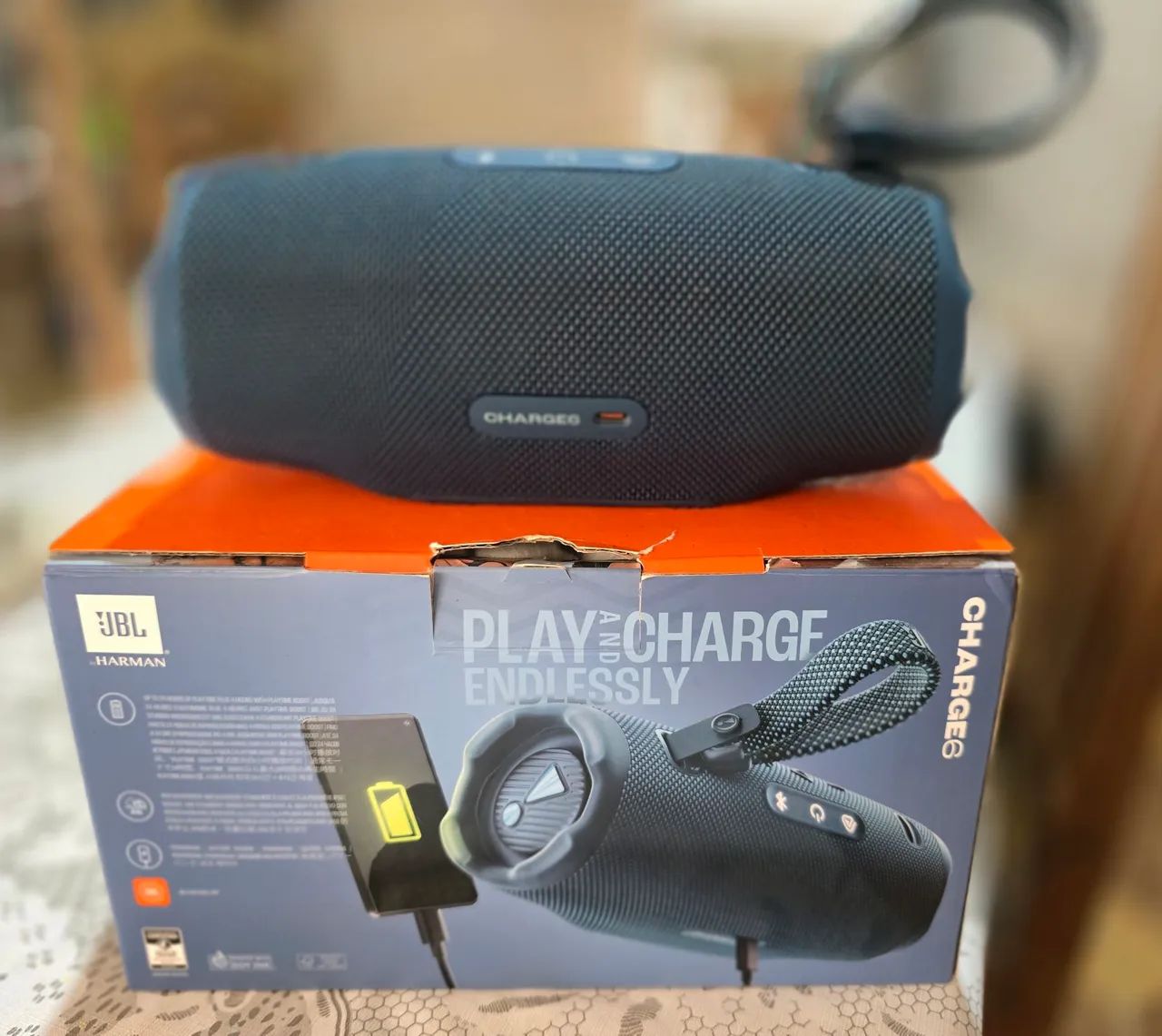 JBL CHARGE 6 IMPECÁVEL  - Foto 2