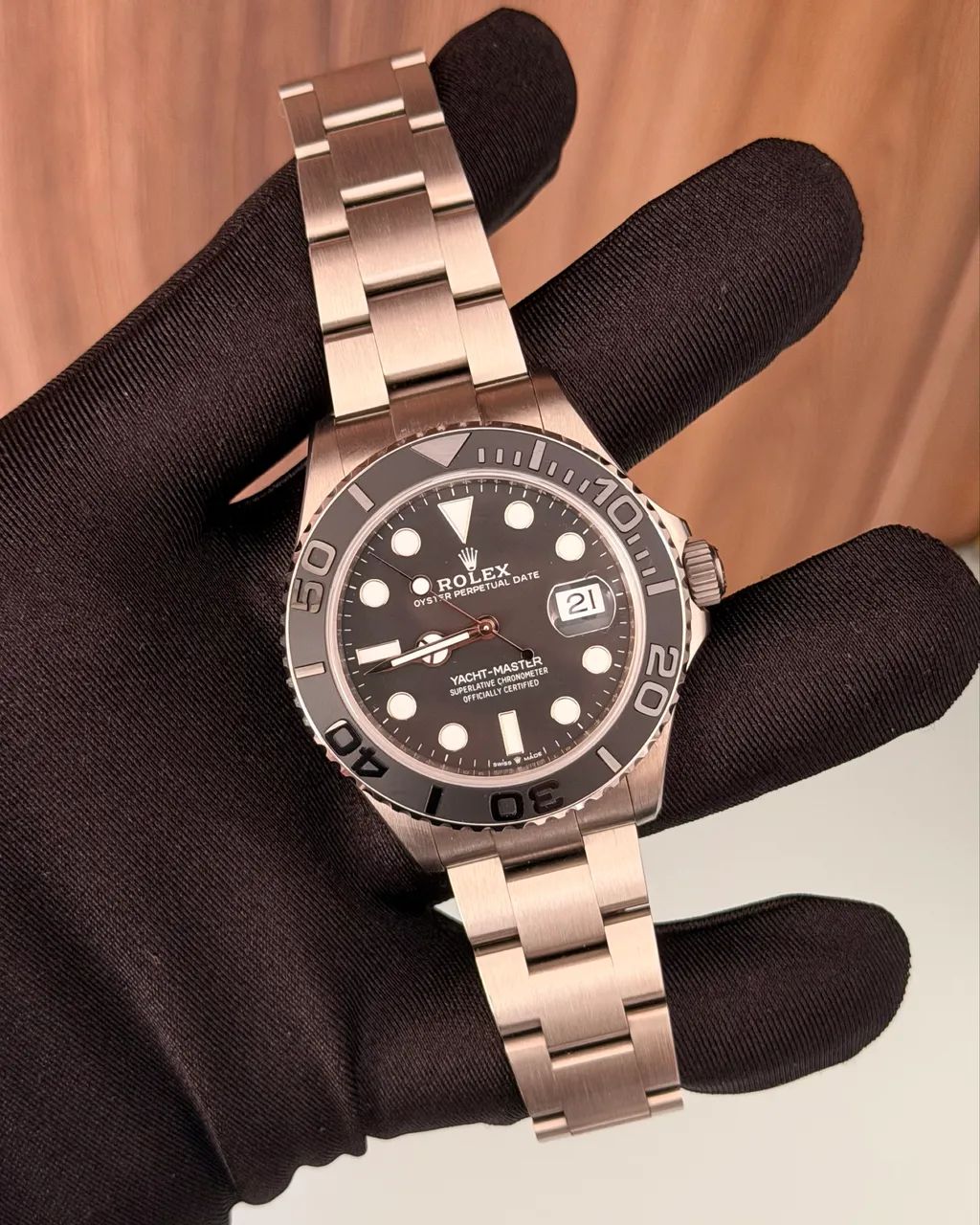 Rolex Yacht Master 42mm Titânio Free Sprung
