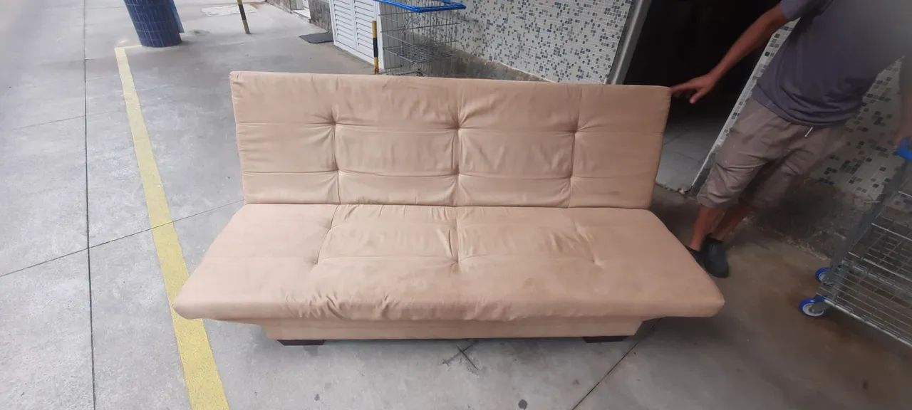 Vendo sofá cama 3 lugares  - Foto 2