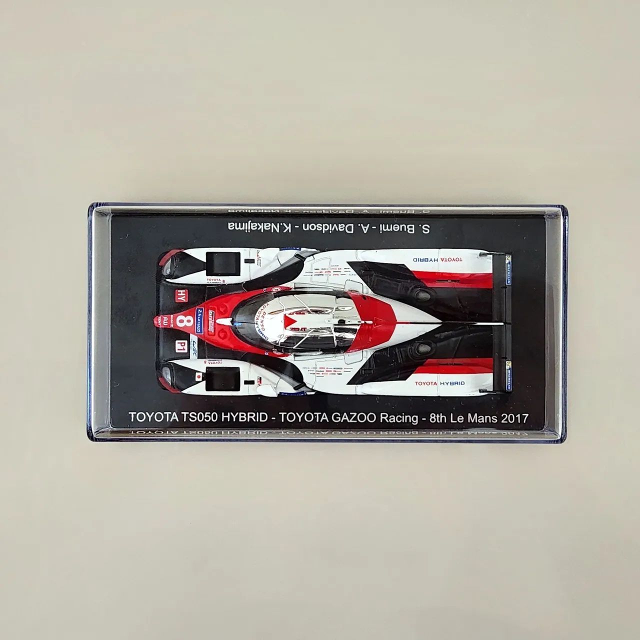 Toyota Ts050 Hybrid Le Mans 2017 Spark Hachette Japan 1:43 - Foto 4