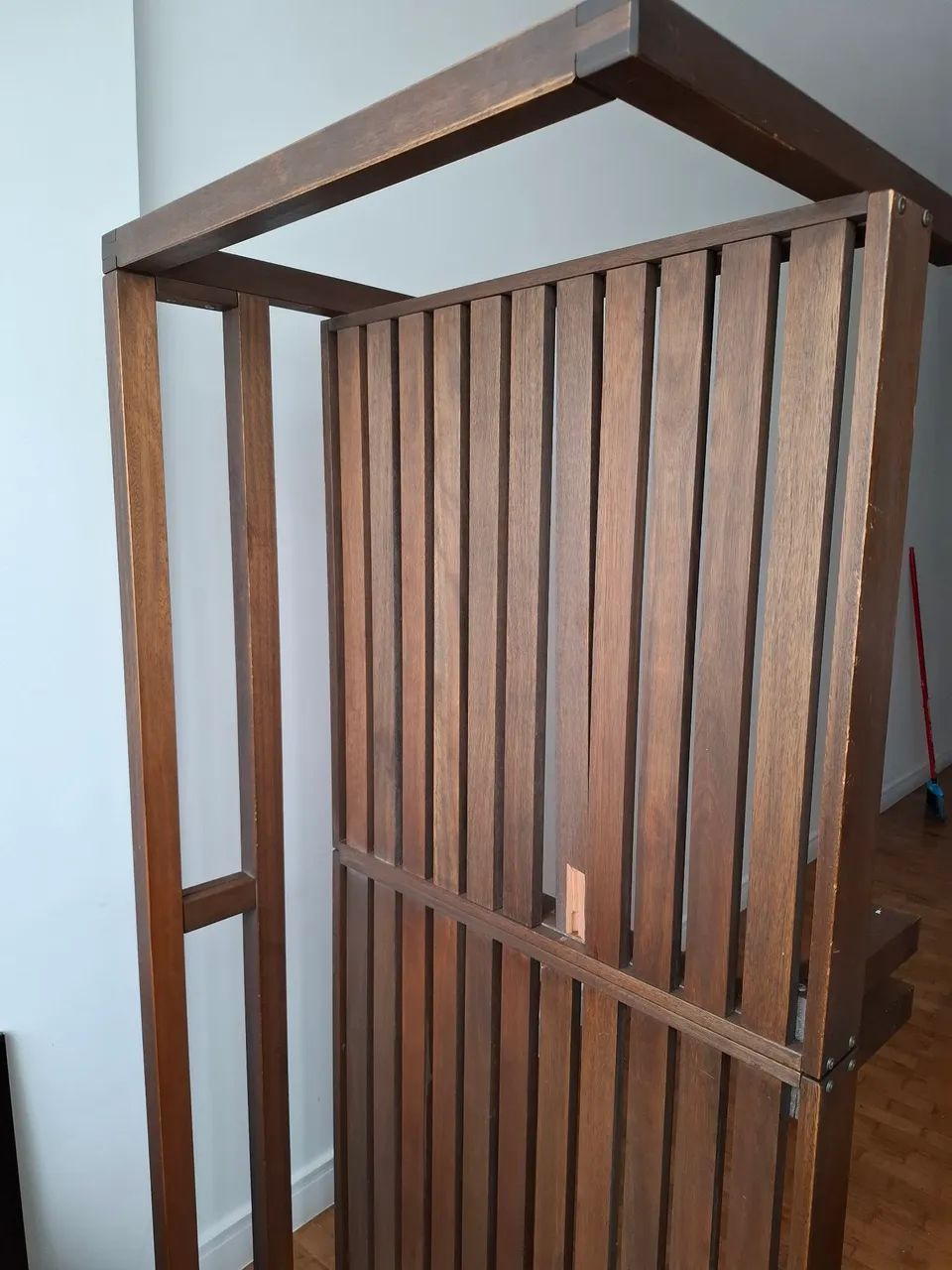 Sofá externo de madeira maciça 2 lugares com estofado floral - Foto 5