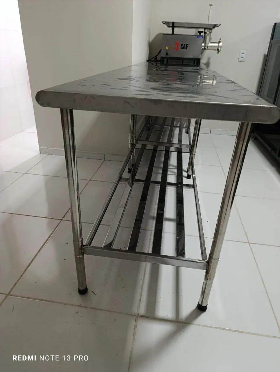 MESA DE MANIPULAÇÃO INOX 1.50 METRO IMECA  - Foto 5