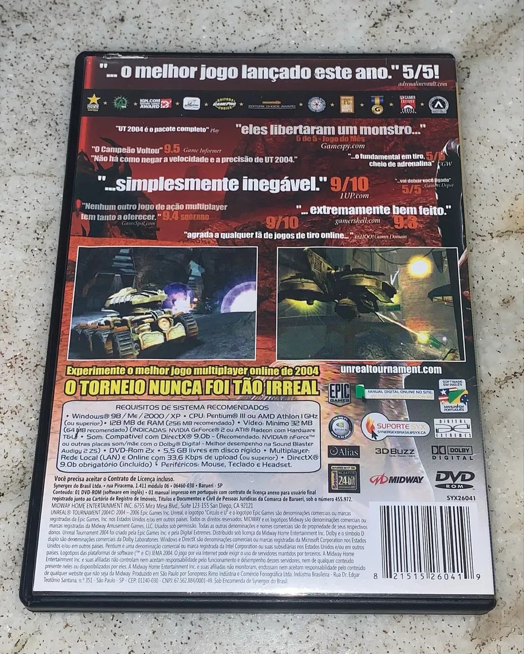 Jogo Unreal Tournament 2004 Pc Top Games Midway - Foto 6