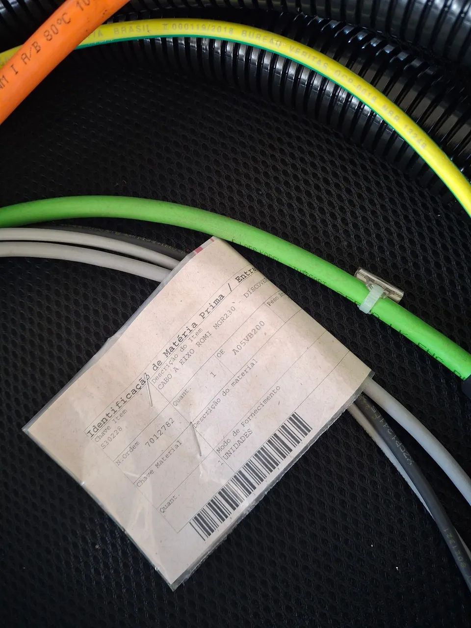 Drive motor e cabo Fanuc 