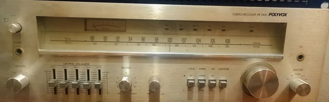 RECEIVER POLIVOX PR 1900 STEREO