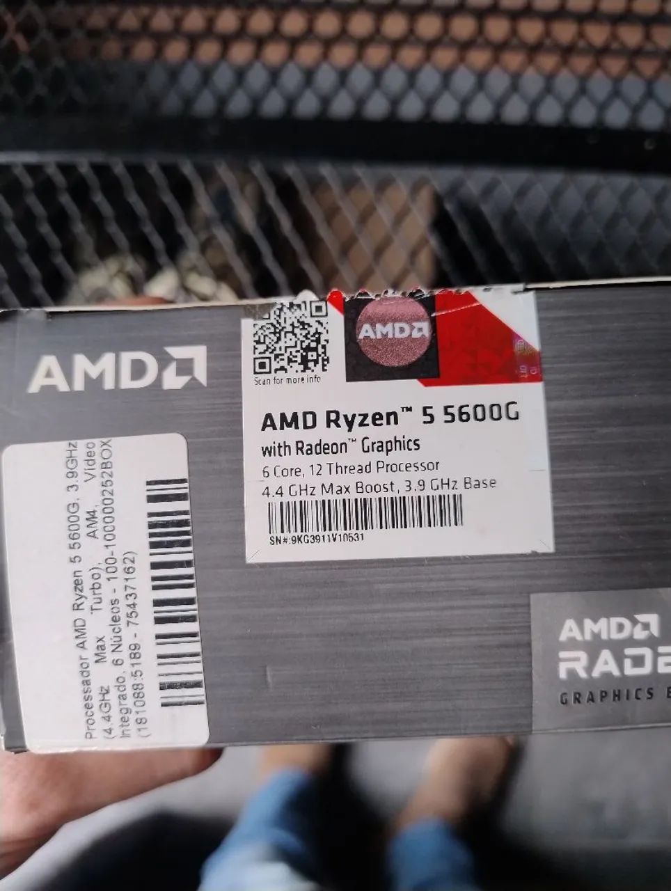 Processador Ryzen 5 5600g vega7 - Foto 3