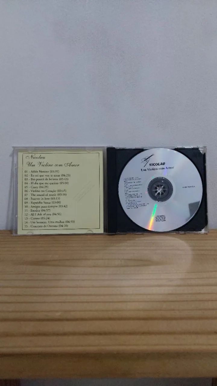 CD Nicolau Sulzbeck - Um Violino Com Amor - Foto 2