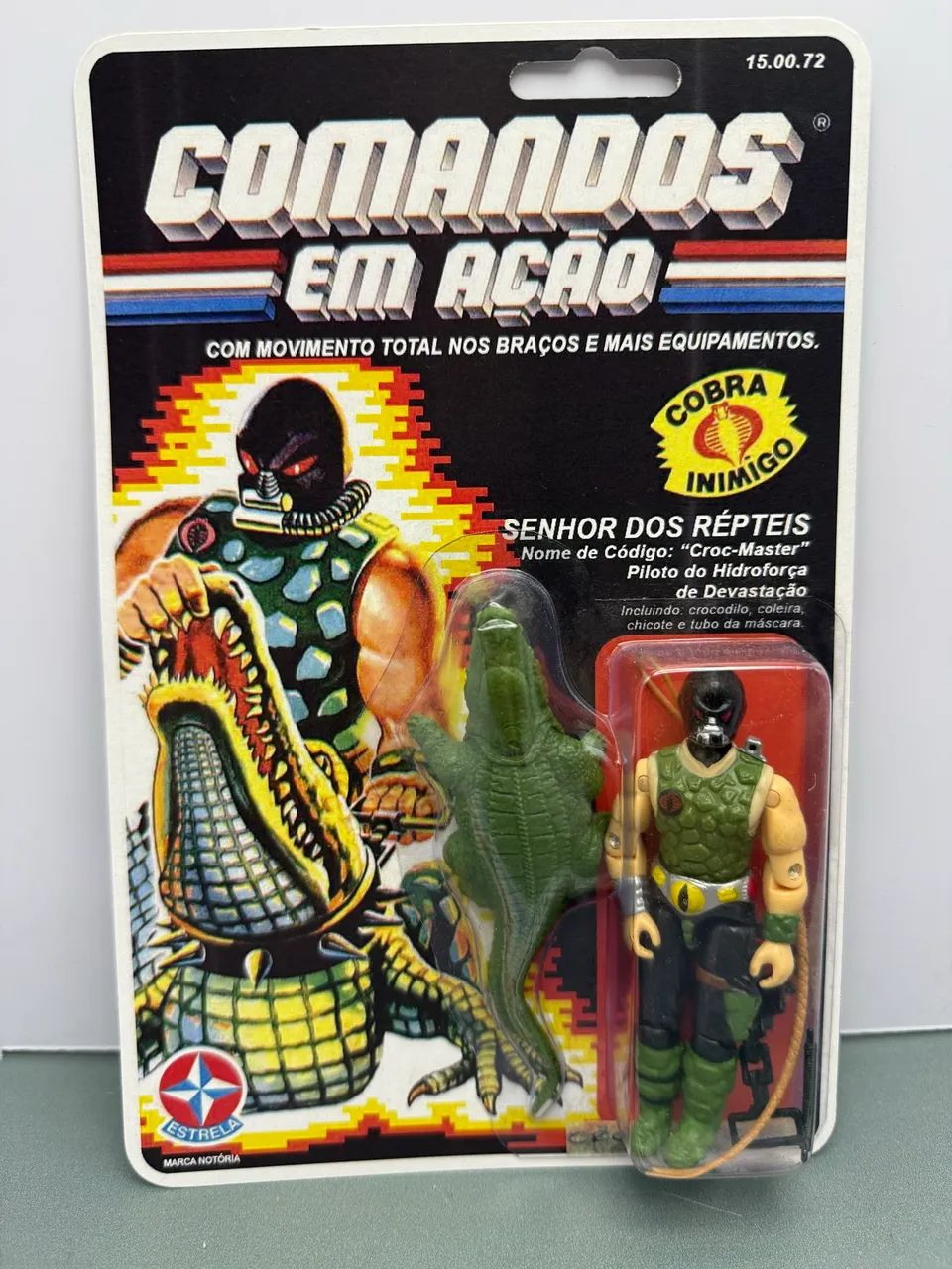 Comandos em Ação Estrela Croc-Master Senhor dos Répteis