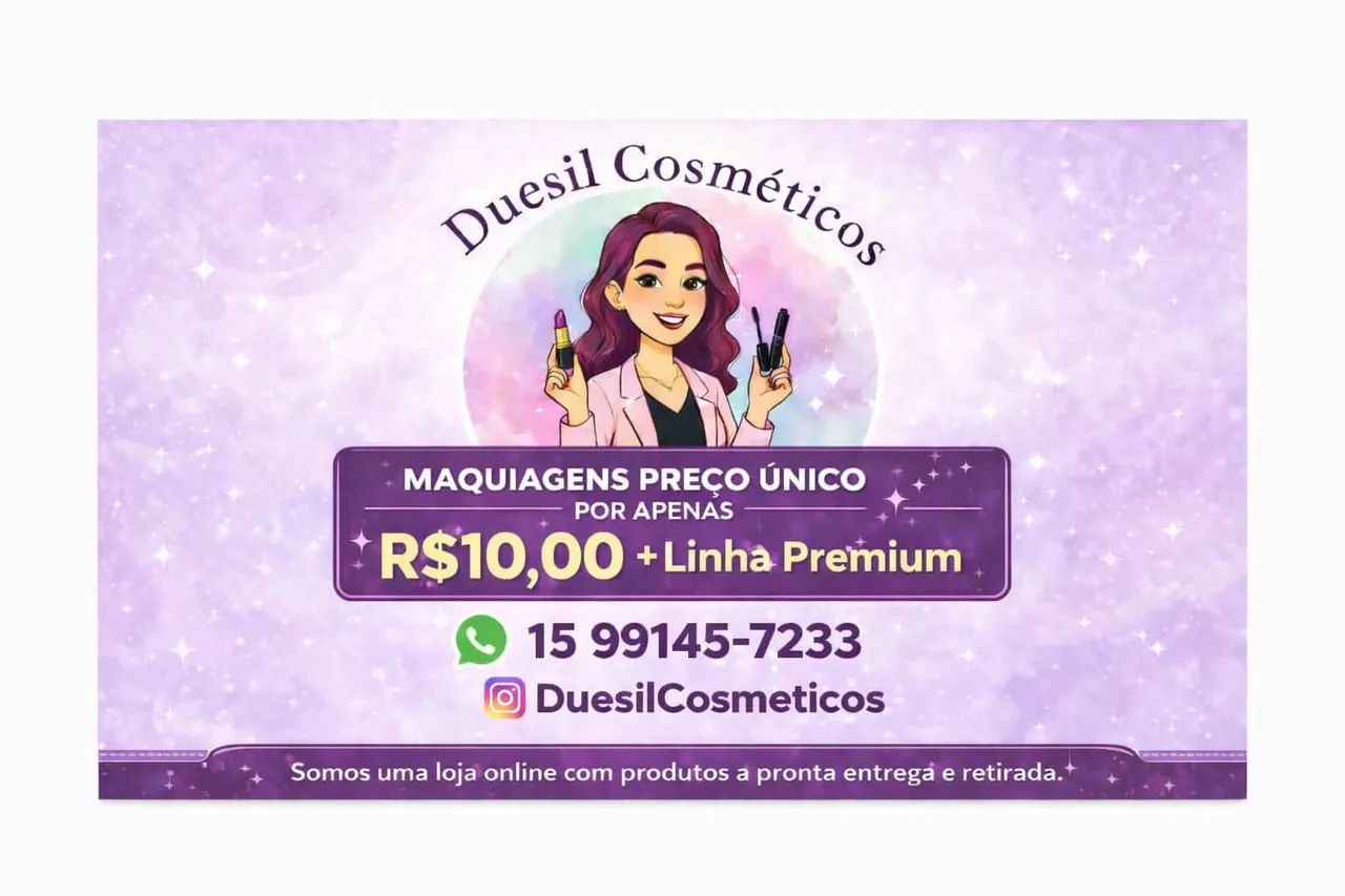 Loja de Make apartir de 10,00