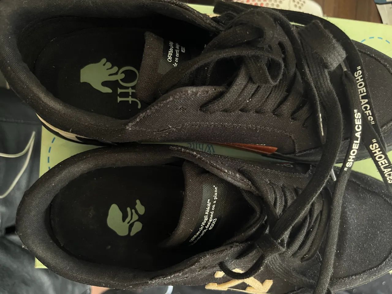 Tênis Off-White Vulc Low Original - Foto 4