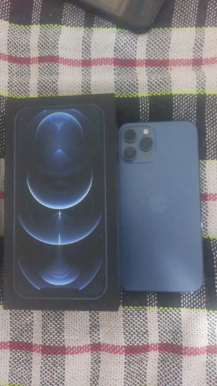 iPhone 12 Pro Max 256 GB ? Azul - Foto 5