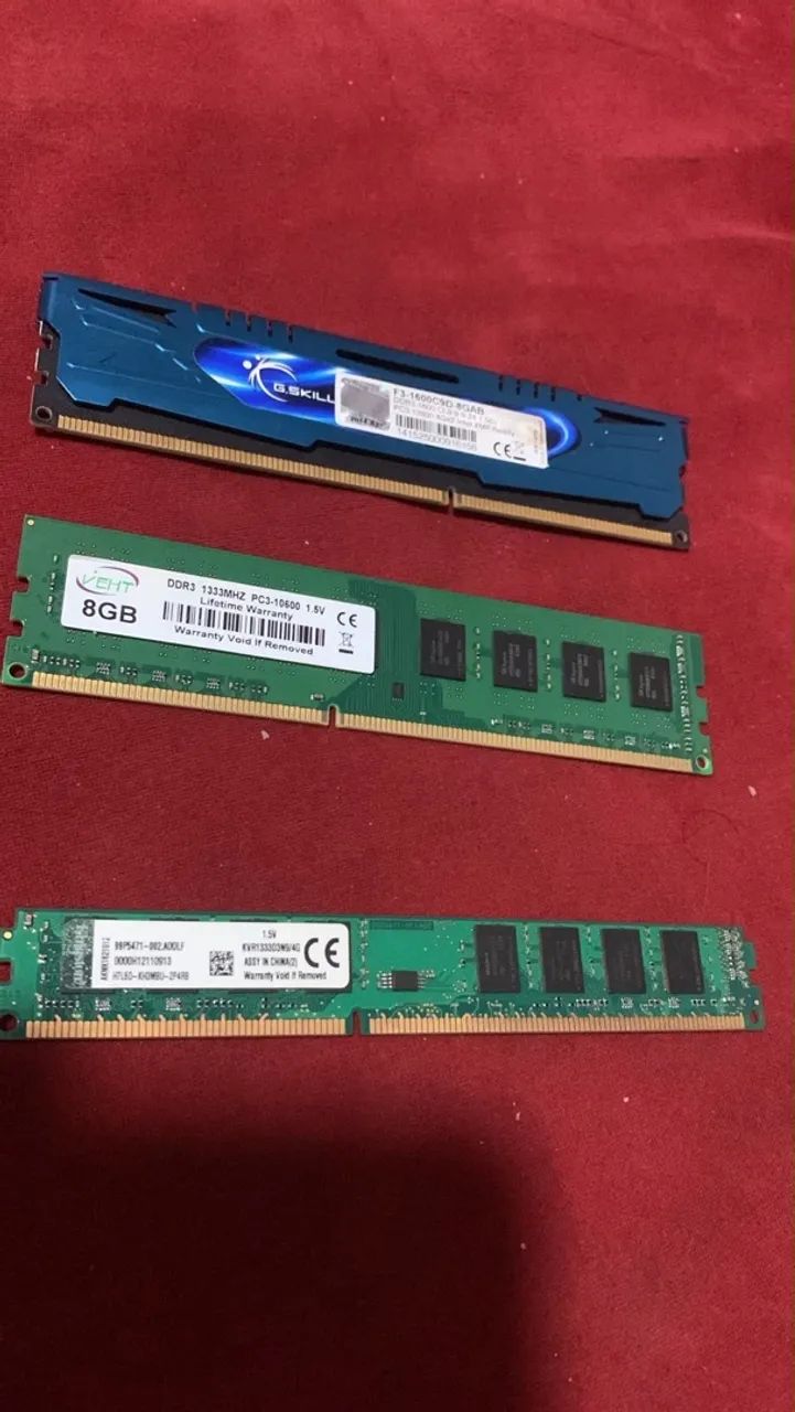 Memória RAM Ddr3
