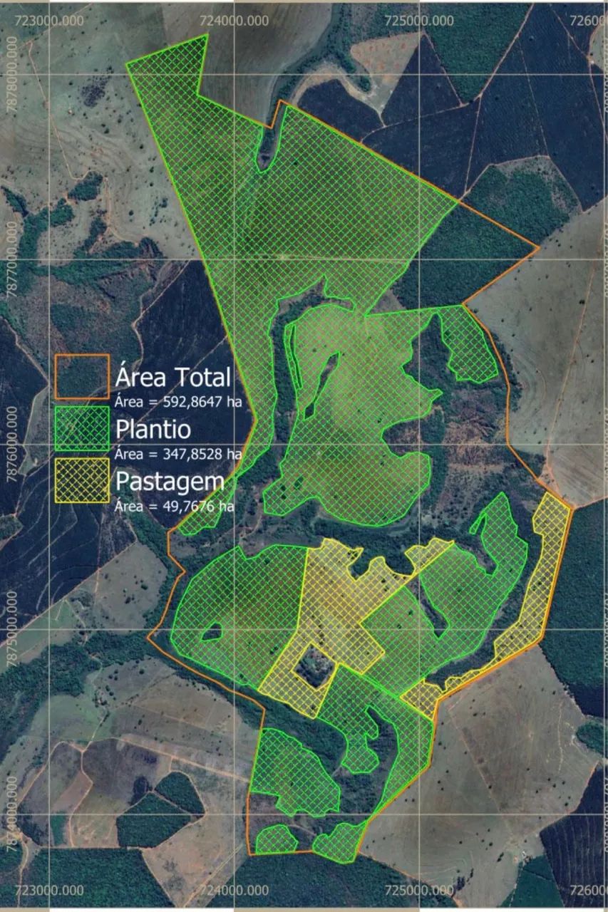 Fazenda no triângulo mineiro lavoura 