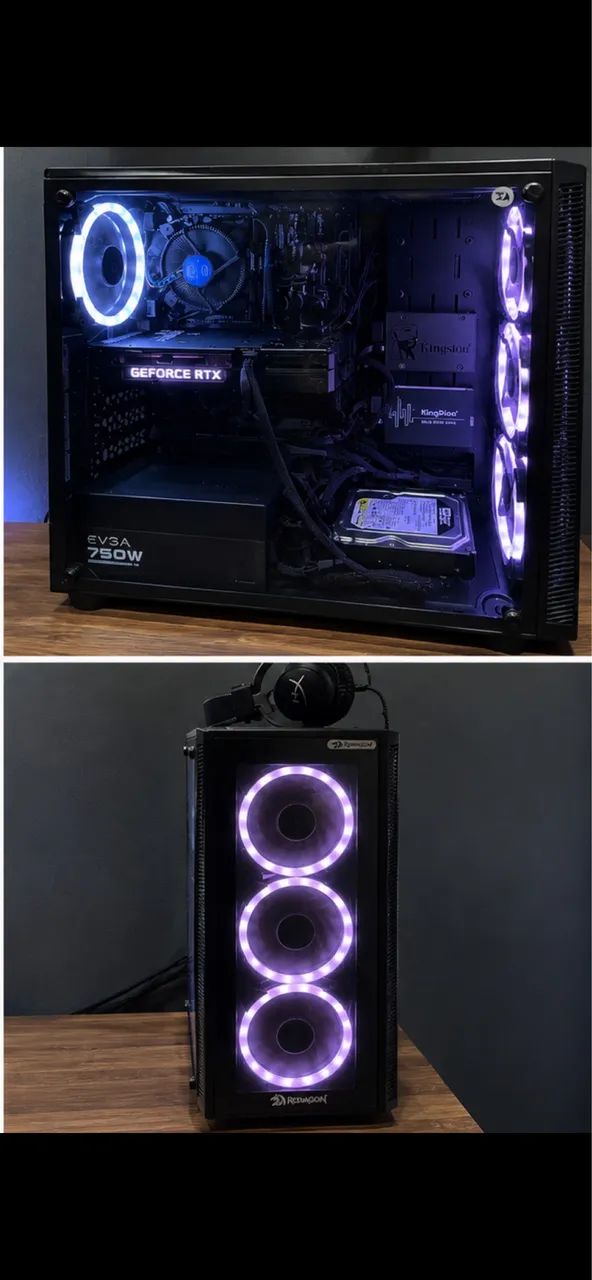 PC GAMER + SETUP COMPLETO - RTX 3060 12GB - Foto 3