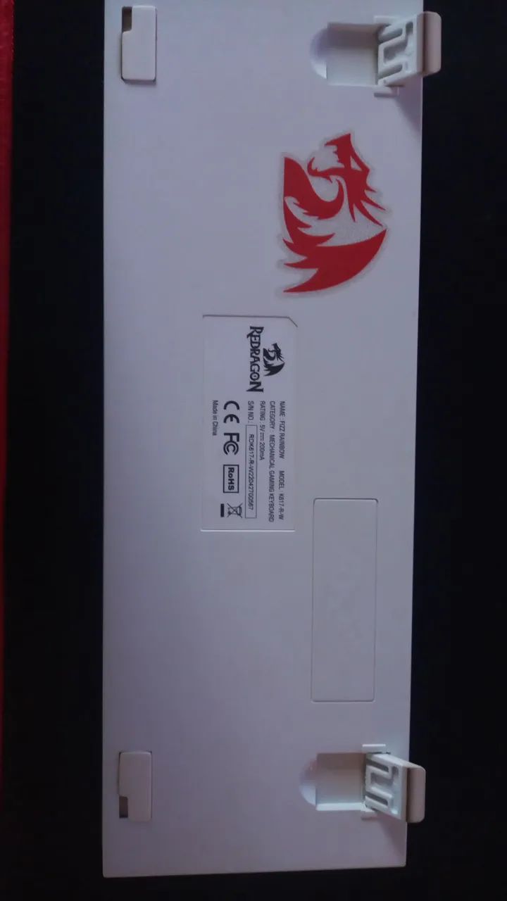 Teclado redragon fizz rainbow - Foto 2