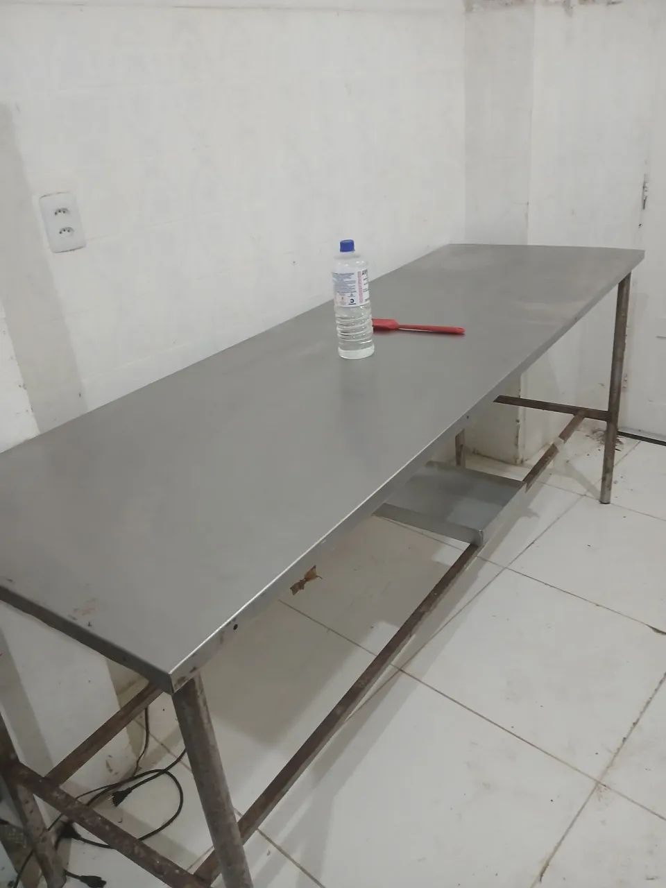 Mesa em inox 2 metros!!