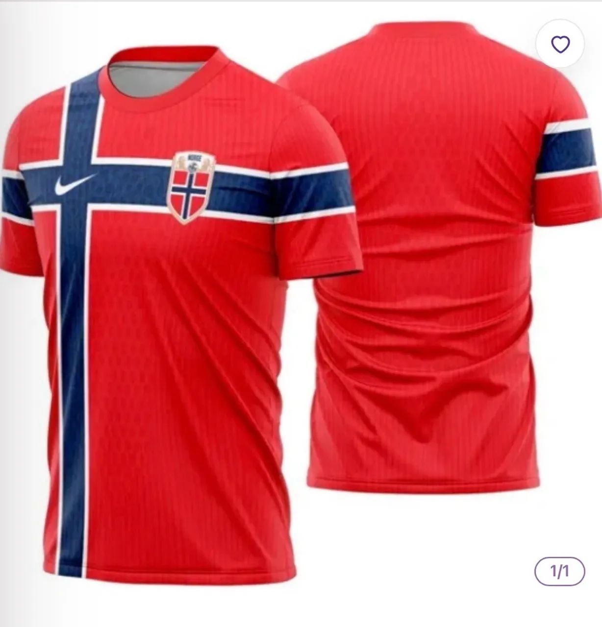 Camisa Noruega 2026 - Foto 2