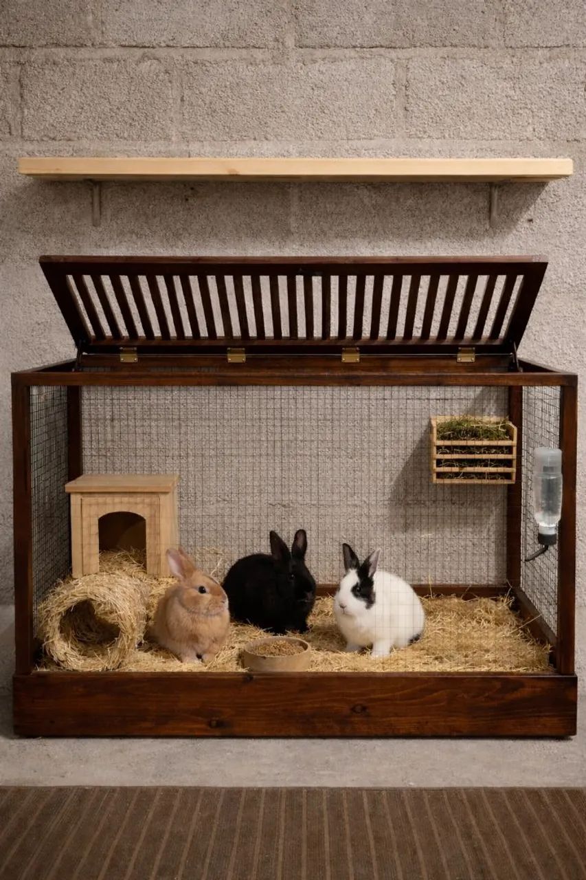 Viveiro para coelho , ramest, porquinho da índia e muito mais sob medida 