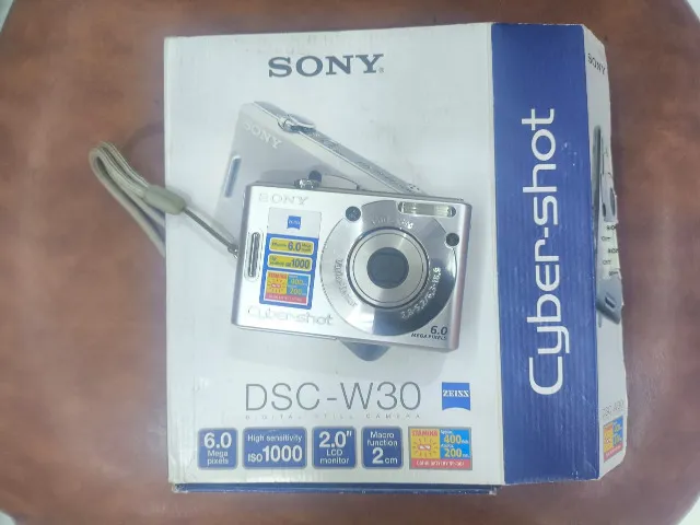 Câmera Sony Cyber-shot dsc-w380 - Câmeras e Filmadoras - Feira De