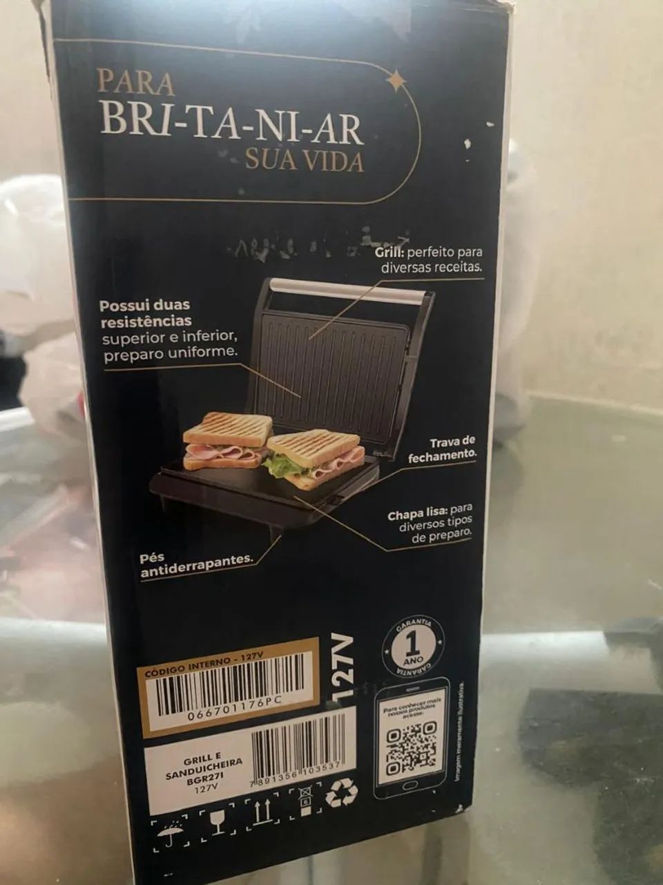 Grill e Sanduicheira Britânia  - Foto 2