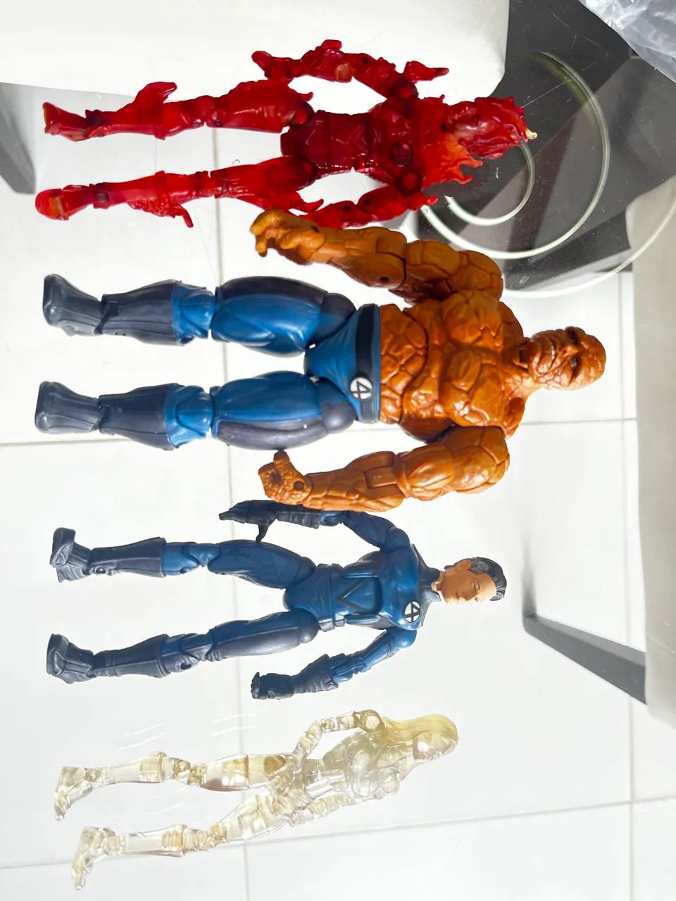 Quarteto fantástico toybiz Marvel figures 