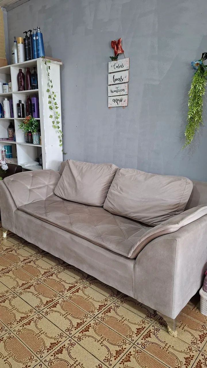 Sofá semi novo