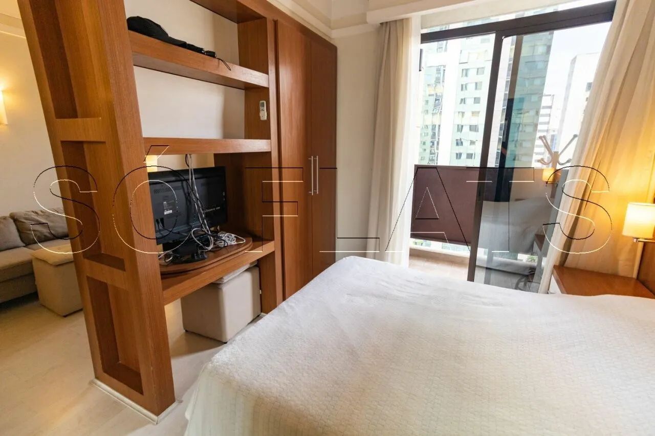 Flat de 02 dormitórios no Itaim Bibi, excelente empreendimento e ótima localização, cozinh - Foto 5