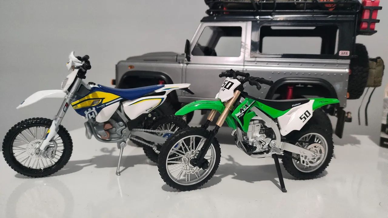 2 motos Maisto 1/12