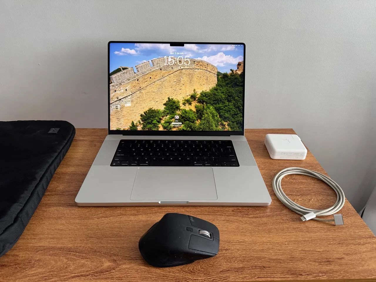 MacBook Pro 16 M1 Pro 16GB + Mouse MX Master 3 + Capa Protetora - Foto 2