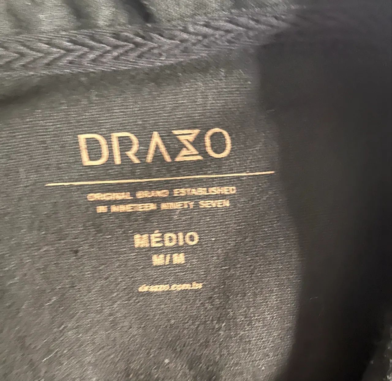 Linda camisa linho NOVA da Drazzo preta M - Foto 2