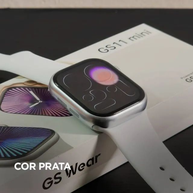 Smartwatch GSWEAR GS11 Mini com Chamadas Bluetooth, NFC e IP67 - Foto 2
