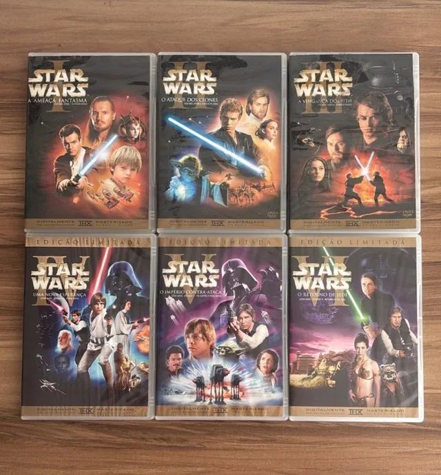DVD Trilogia Star Wars - 2 box - Foto 2