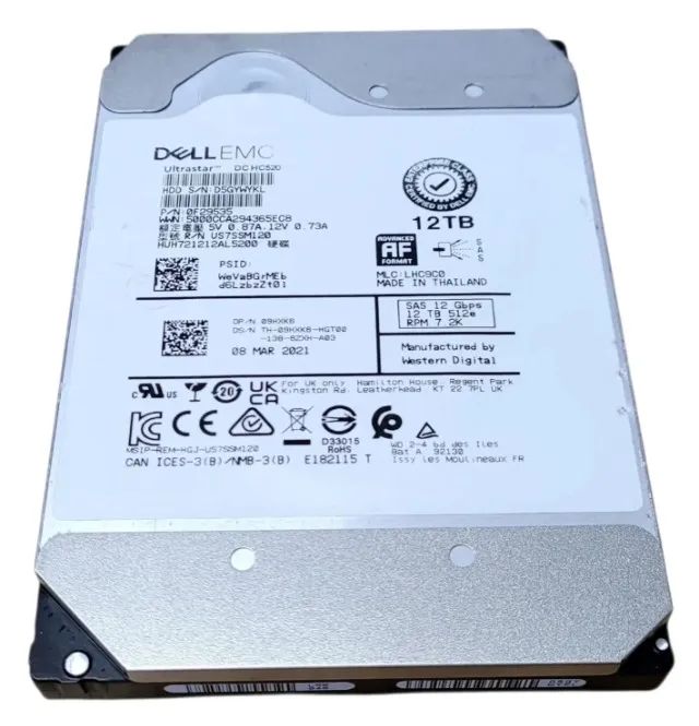 HD 12TB SAS Dell EMC - Foto 3