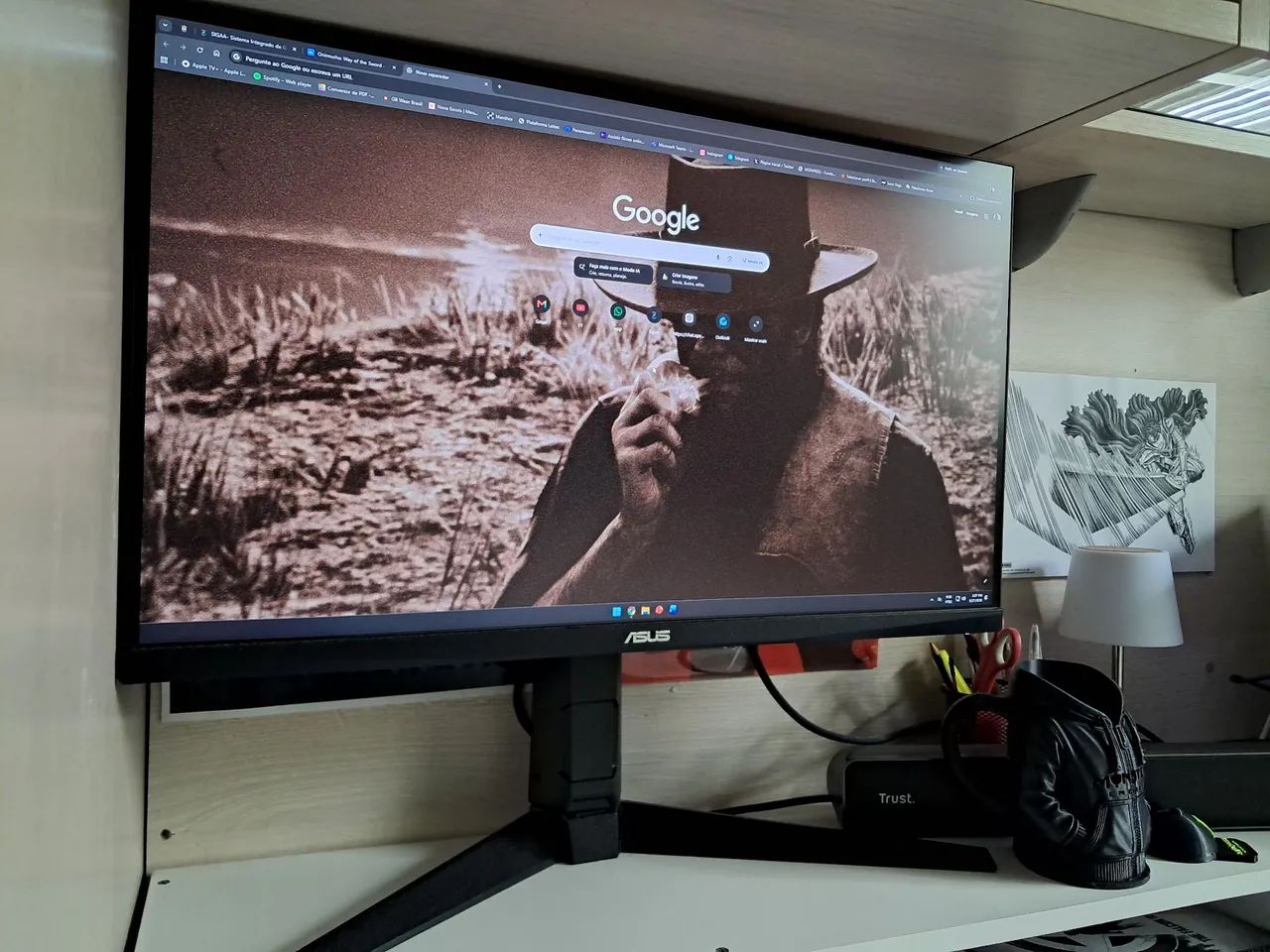 Monitor ASUS TUF VG27AQL3A 185hz quad 2k 1440p  - Foto 5