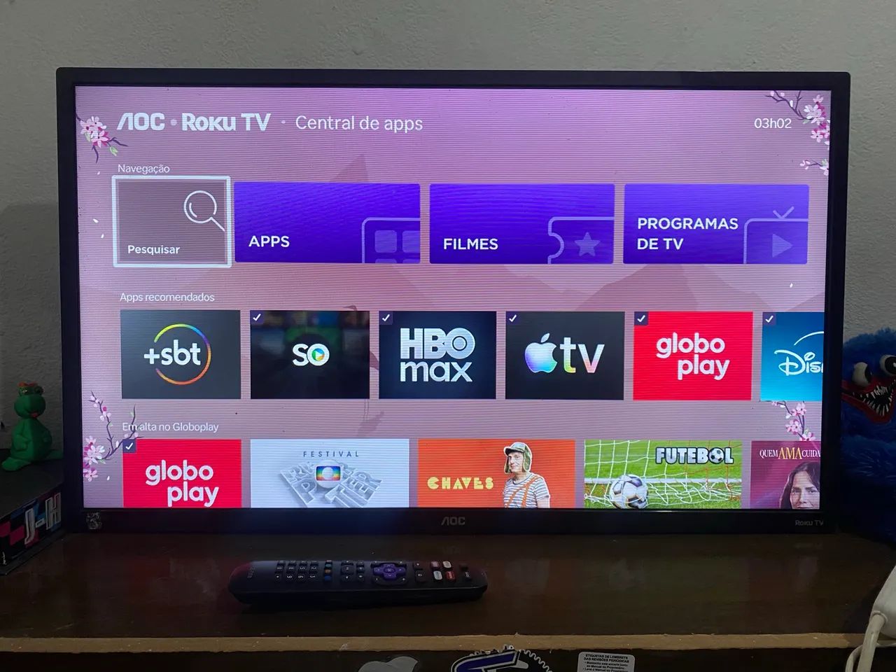 Smart Tv Roku, 32 polegadas. - Foto 3