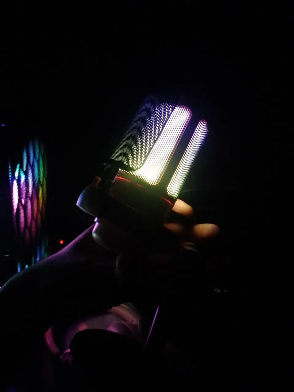 Microfone gamer RGB - Foto 4
