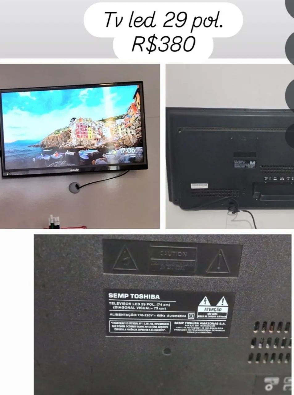 Tv led 29 pol
