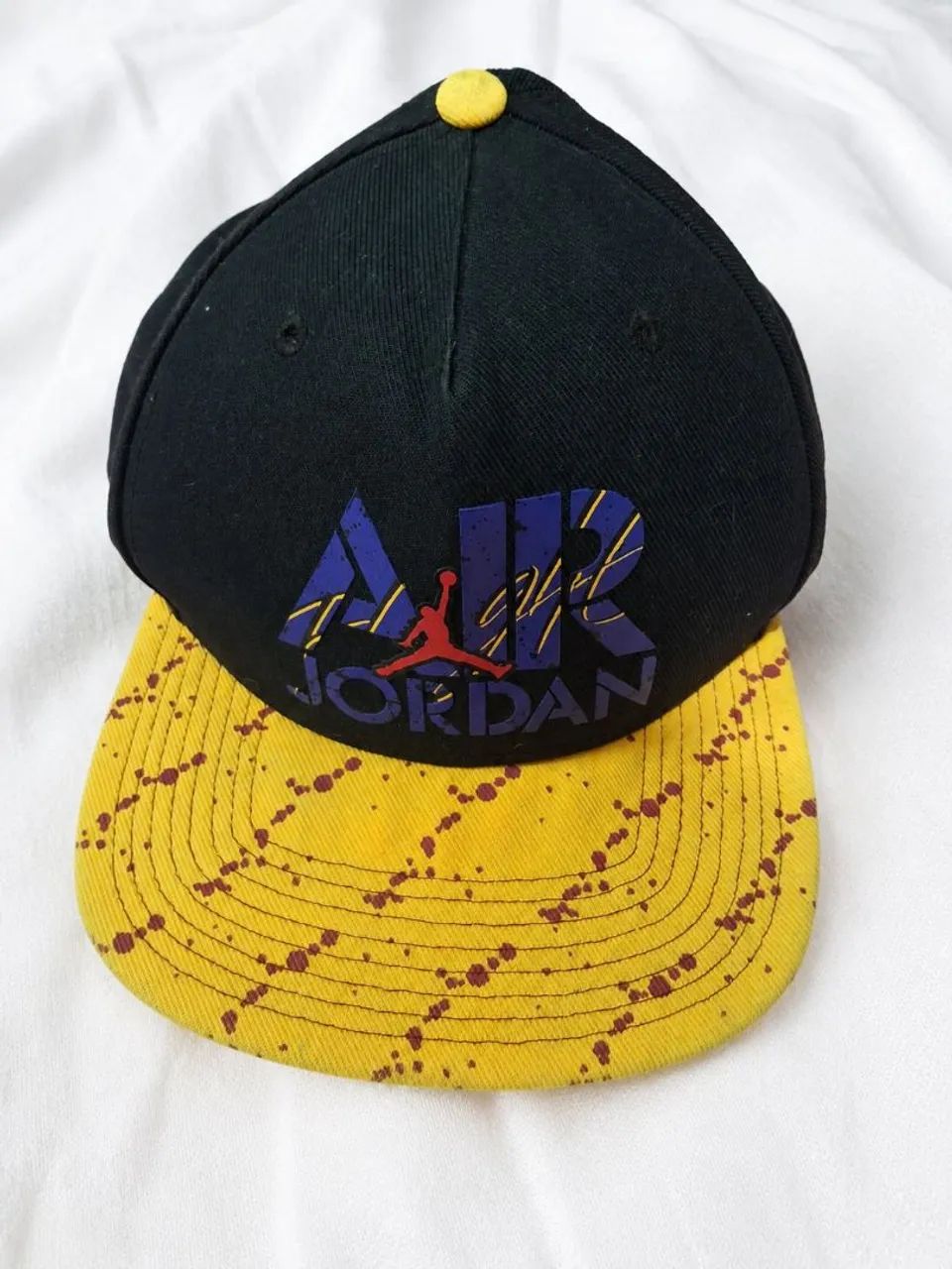 Boné Air Jordan Aba Reta Estilo Sreetwear