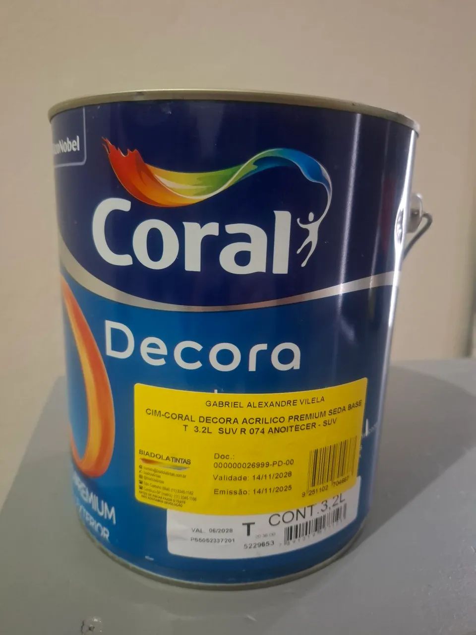Timta na cor anoitecer (azul)