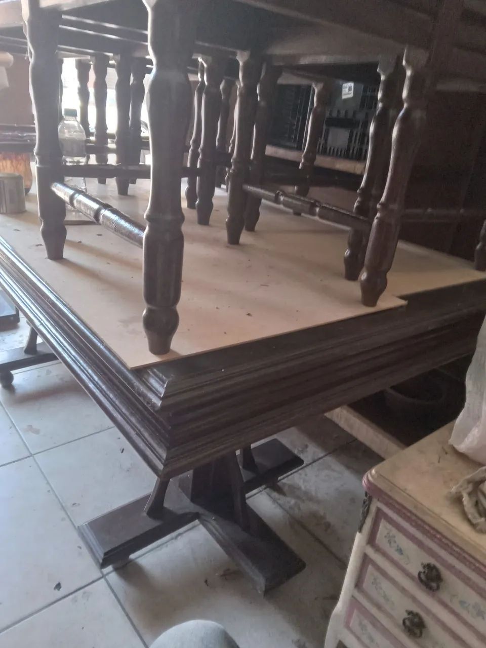 Mesa de jantar conjunto com 6 cadeiras  - Foto 3