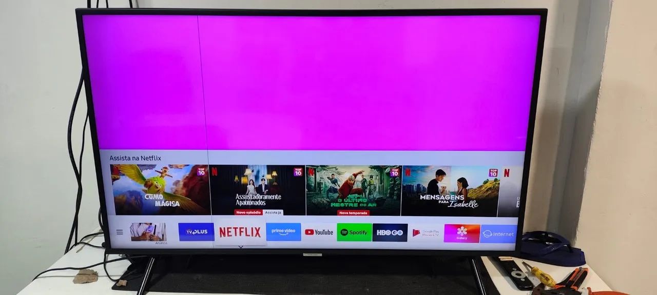 Tv 43 polegadas smart sistema Tzem - Foto 2