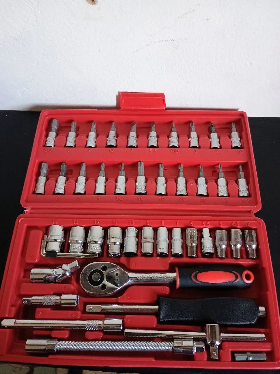 46-piece tool kit with socket wrench / SUPER DEAL65204302308227121