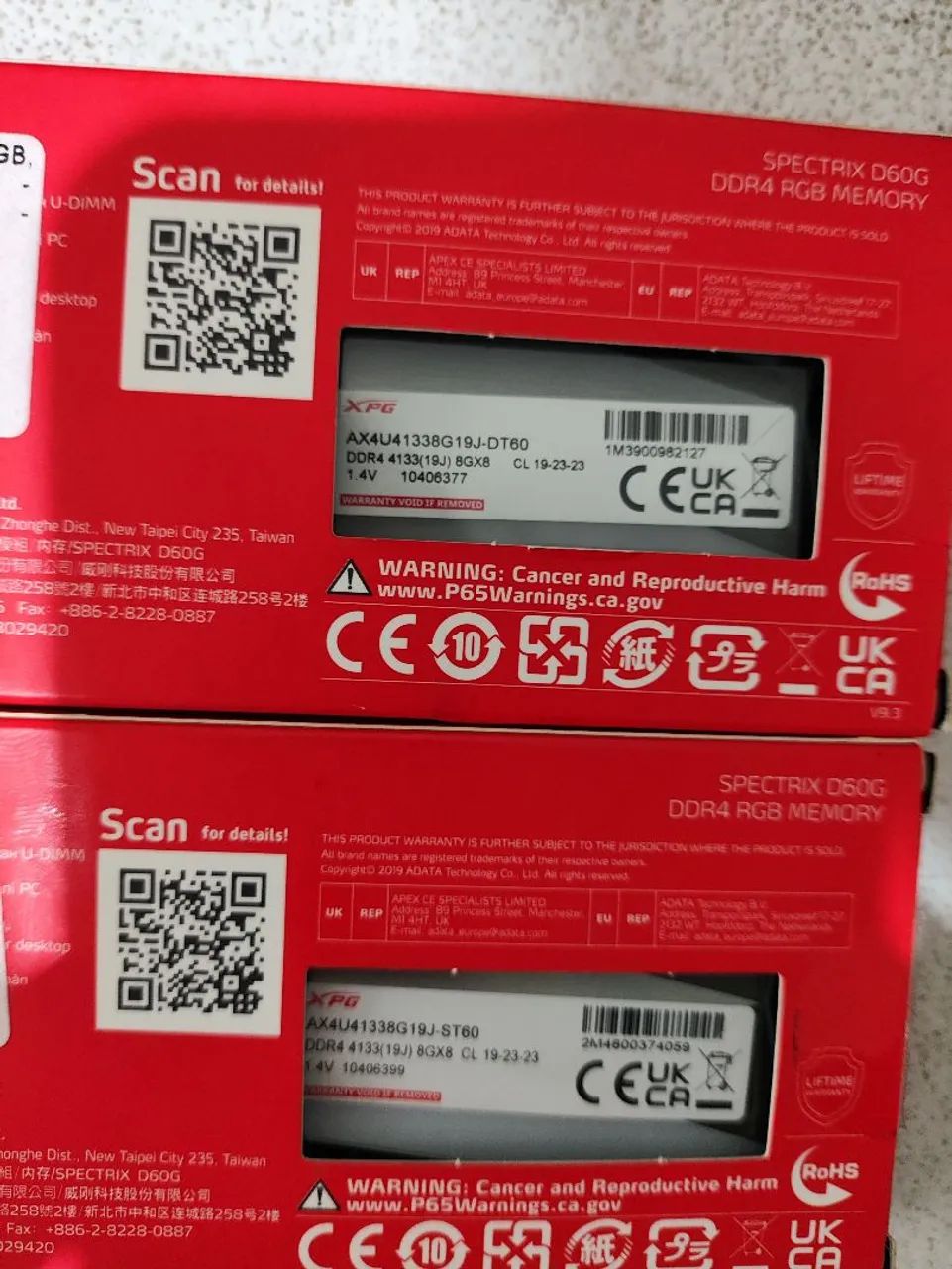 Kit memória XPG 16GB DDR4 4133Mhz CL19 RGB - Foto 2