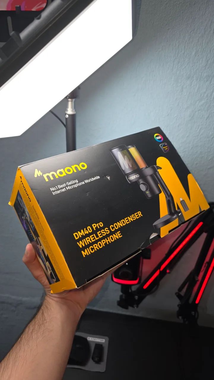 Microfone wireless Maono DM40 PRO 