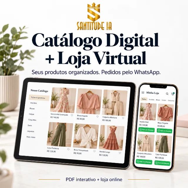 Catálogo Digital + Loja Virtual