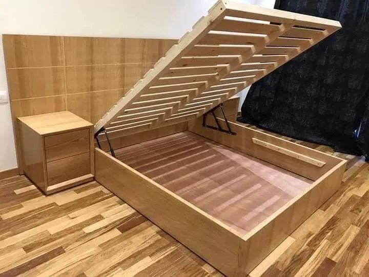 Cama box baú de madeira sob medida  - Foto 4