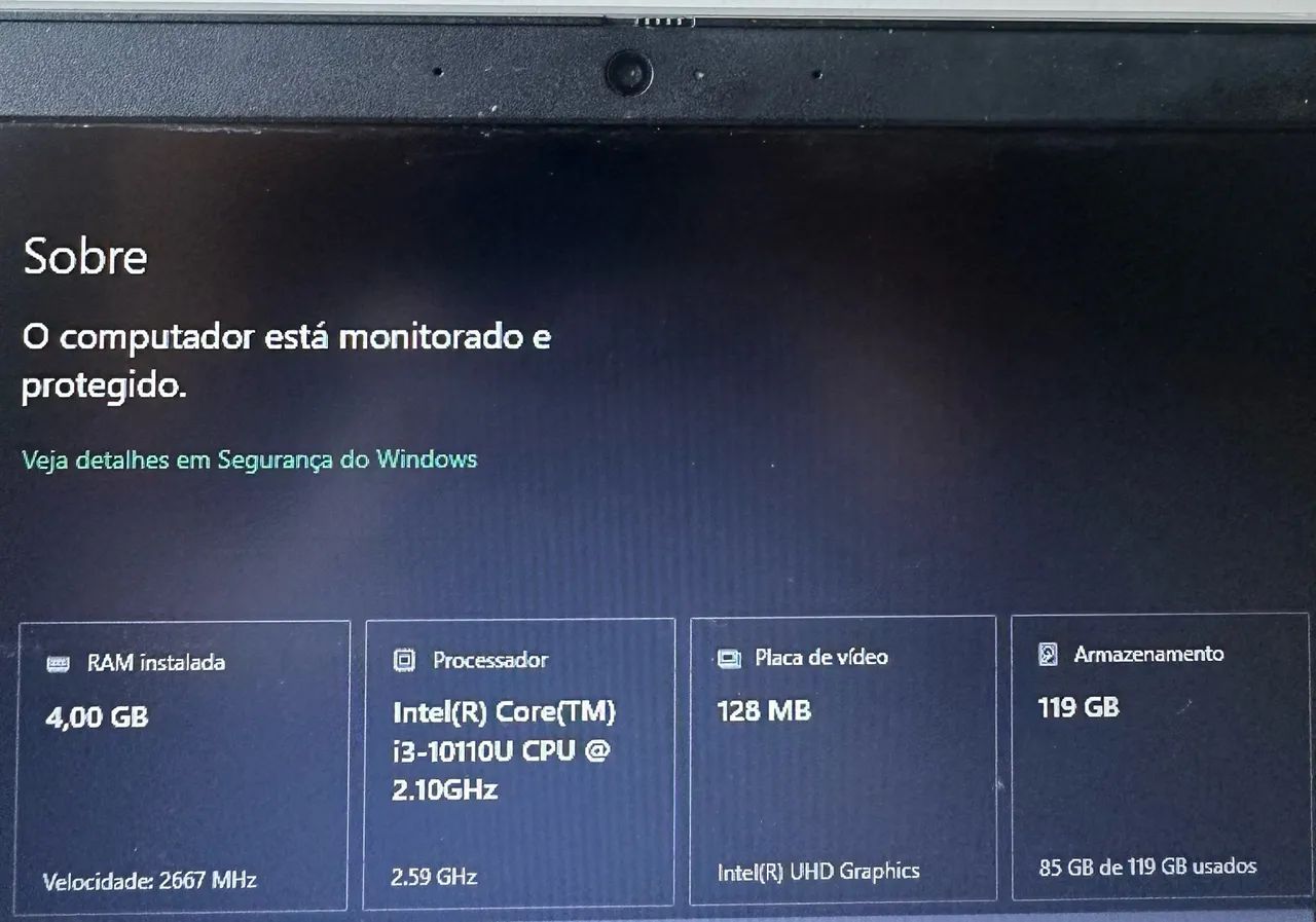 Notebook Lenovo IdeaPad 3 Intel Core i3 10ª Geração SSD - Foto 3