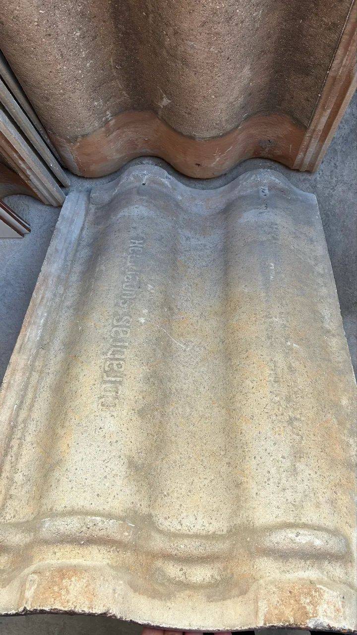 Telhas de concreto 